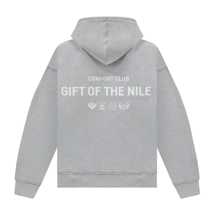 Gift of the Nile Hoodie Light Gray Marl